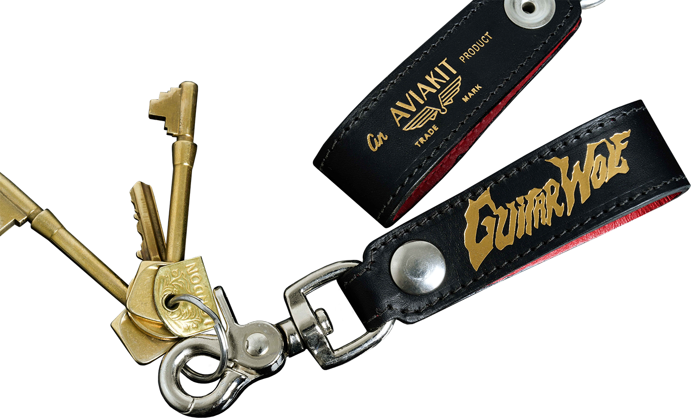 Lewis Leathers × Guitar Wolf Keyring