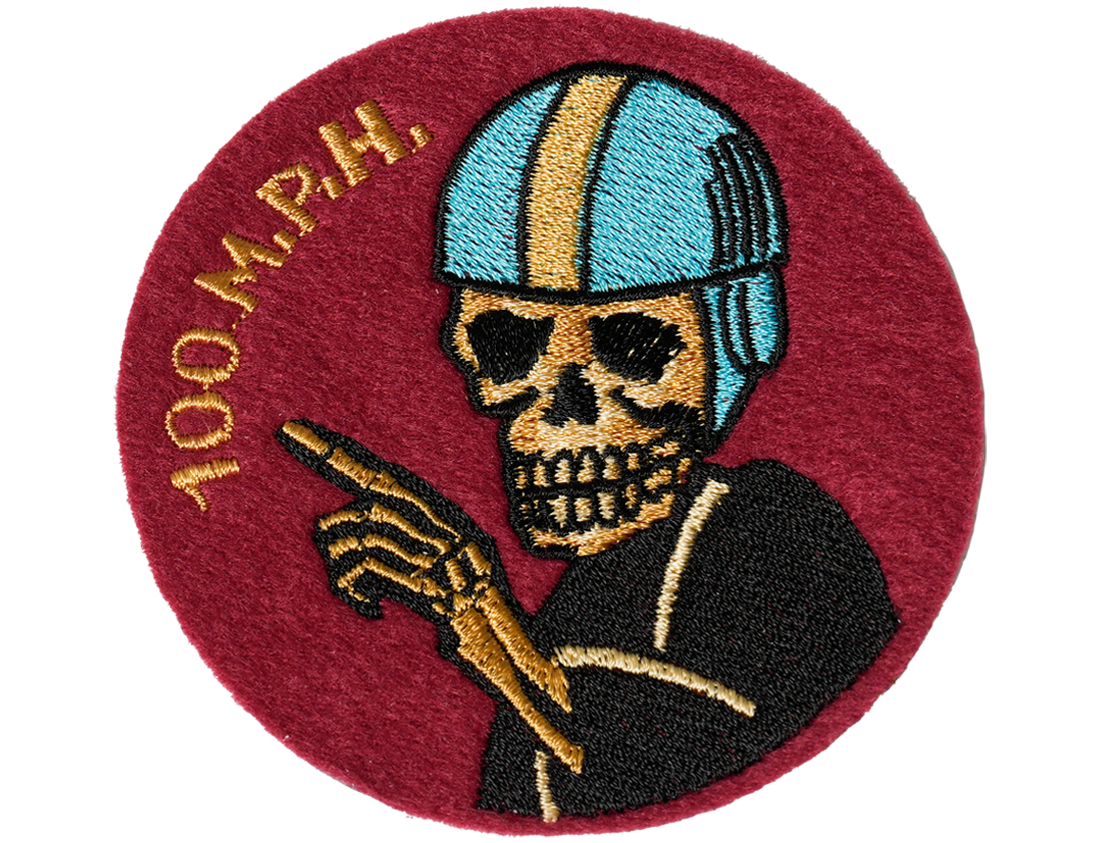 100.M.P.H Patch M-m