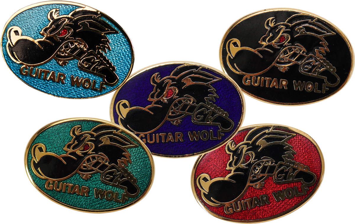 Guitar Wolf x Lewis Leathers Collaboration Badge