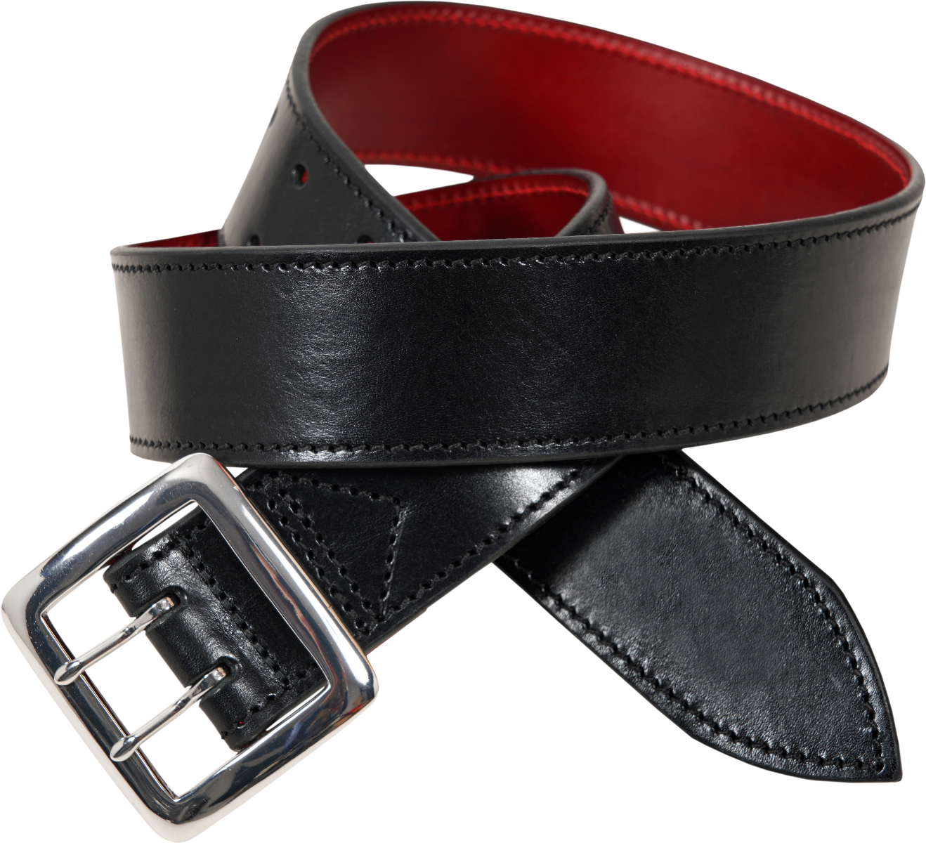 Twin Prong Plain Belt