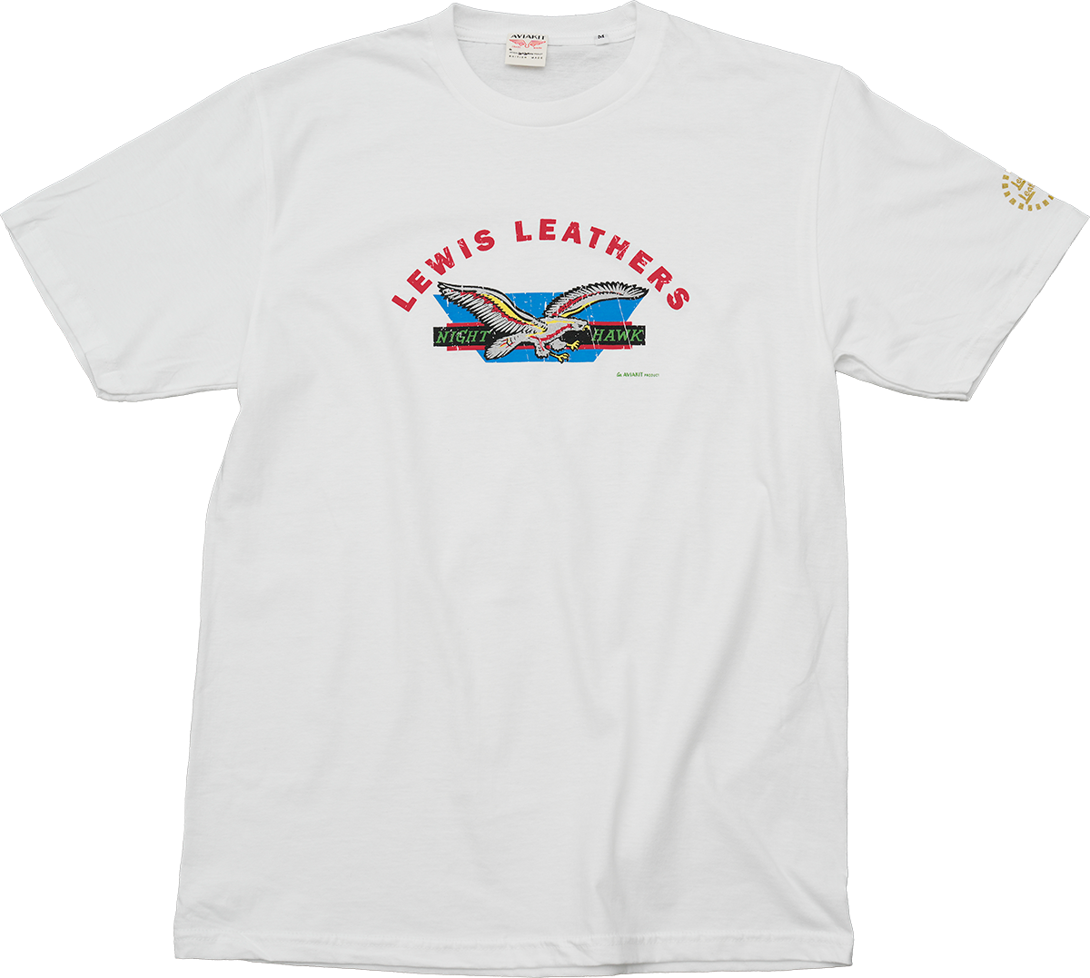 Night Hawk T shirt White