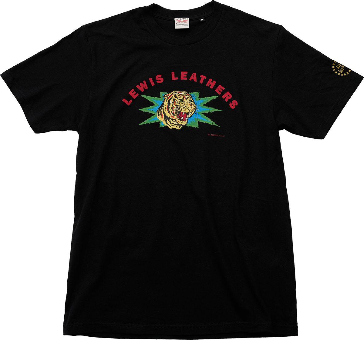 Tiger Head T shirt Black