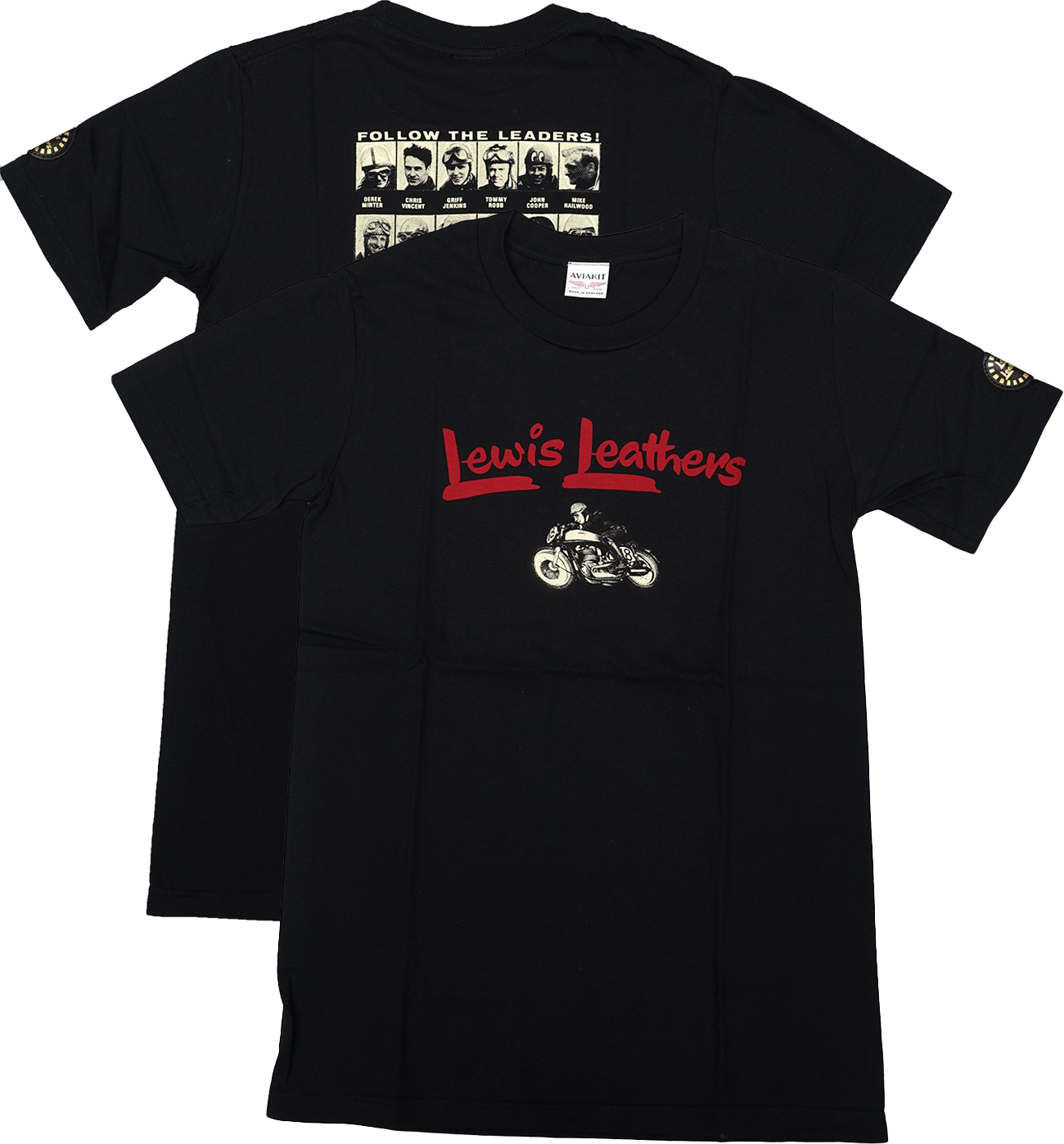 Lewis Leathers Logo Bike T-shirt