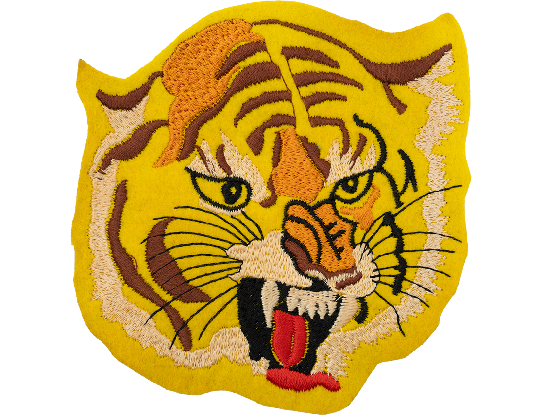 Tiger's Head Patch J-j