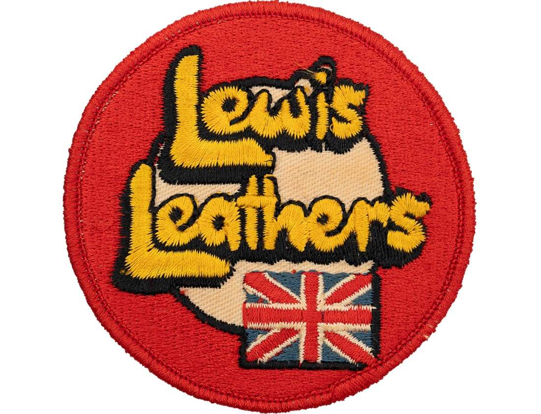 80's Lewis Leathers Logo Patch F