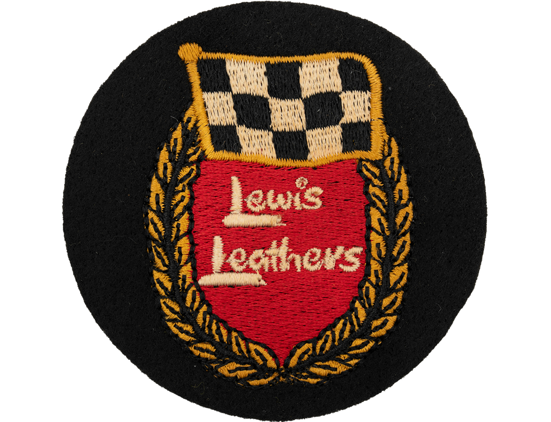 Lewis Leathers Logo Leaves Patch C