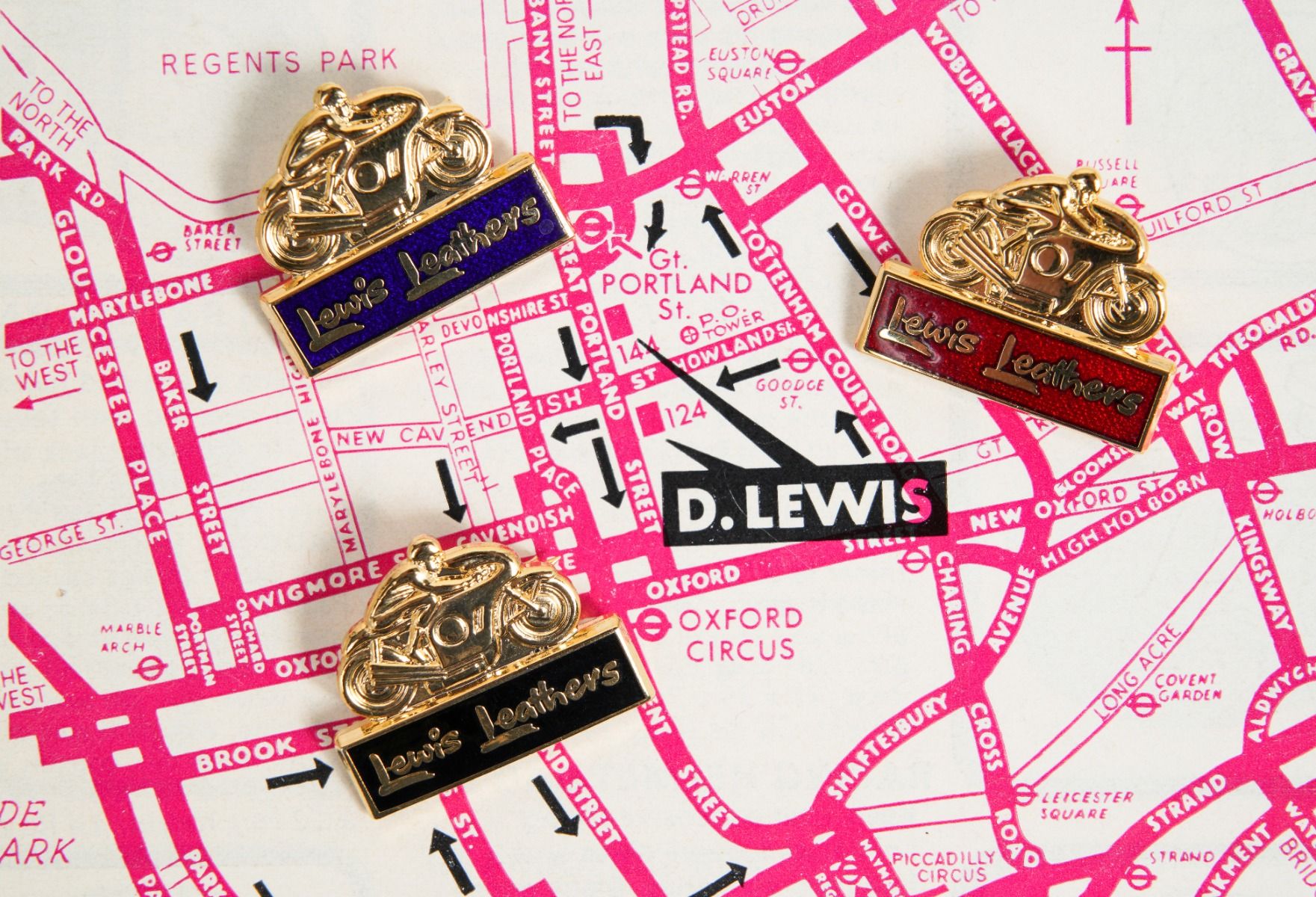 Lewis Leathers Bike Badge 1-3