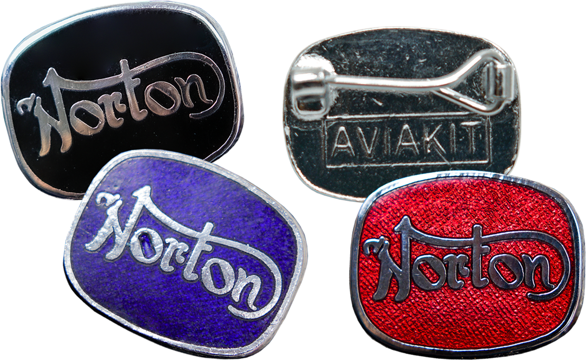 Norton Cushion Badge 102-104