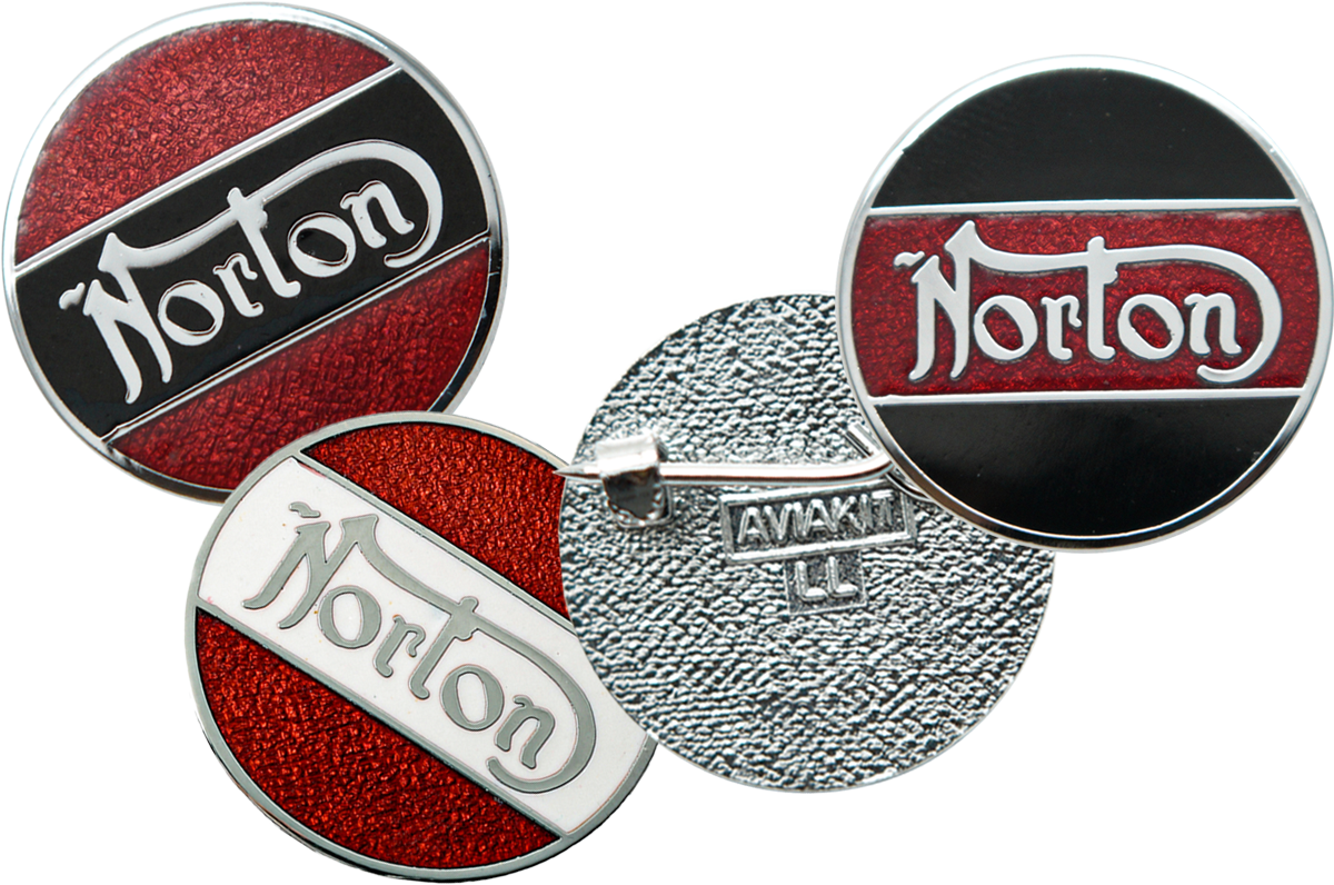 NORTON Round Badge 99-101