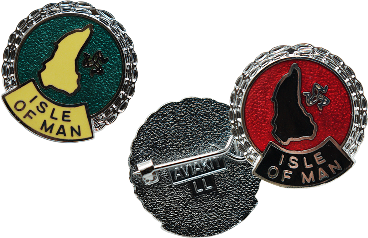 Isle of Man Badge 44-45
