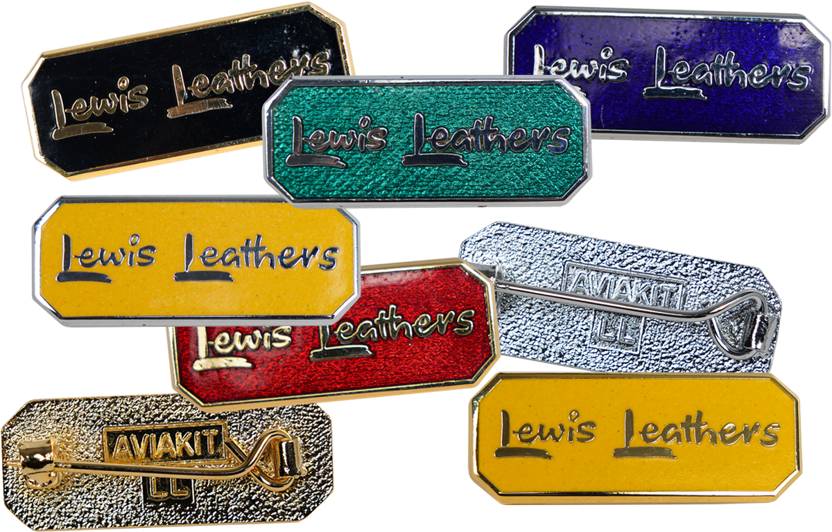 Lewis Leathers Rectangle Badge 10-16