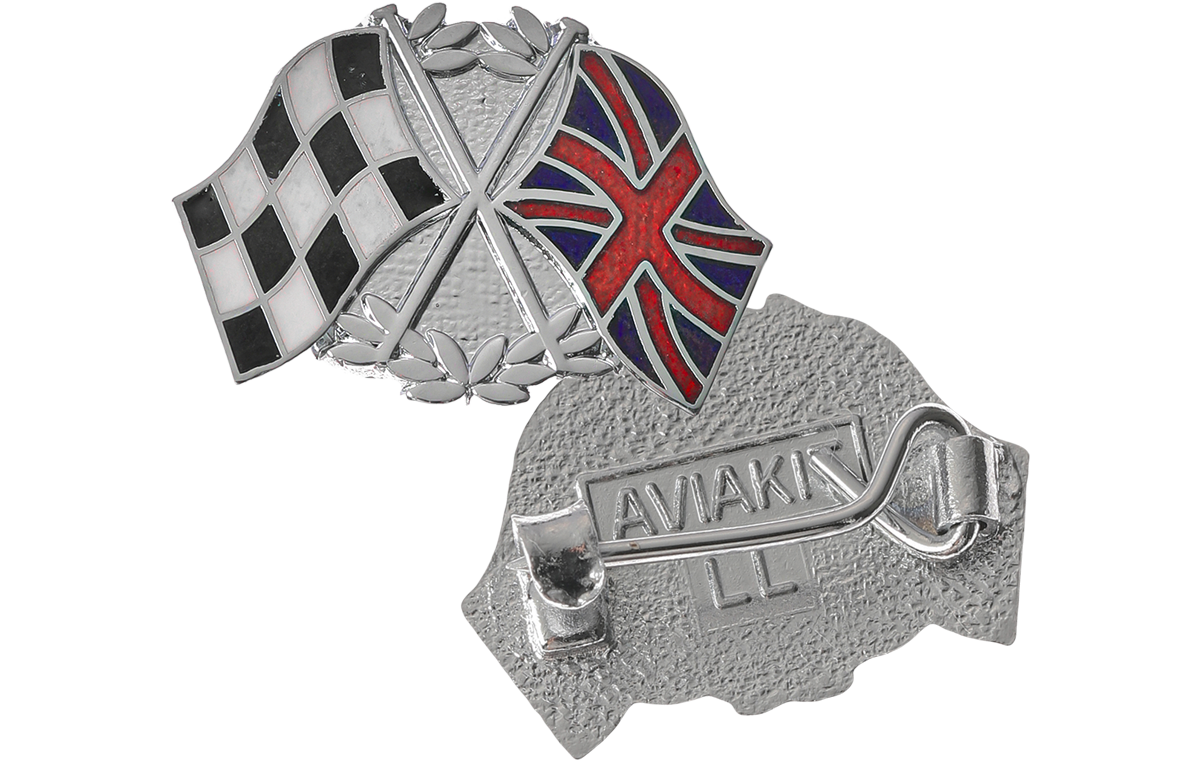 AVIAKIT Twin Flags Badge 39
