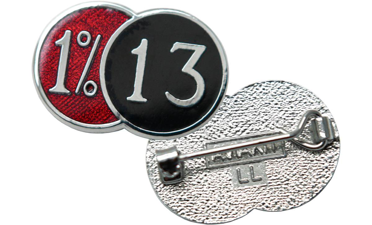 1%13 Badge 34