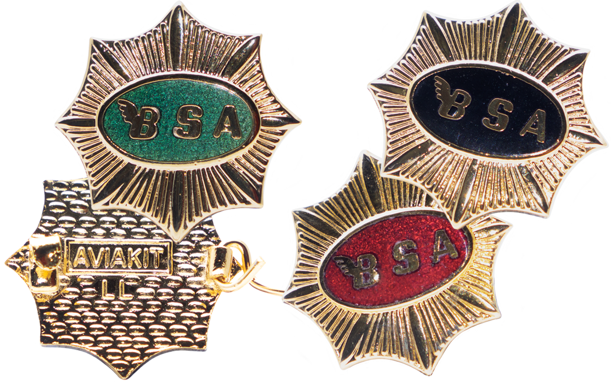 BSA Gold Star Badge 90-92