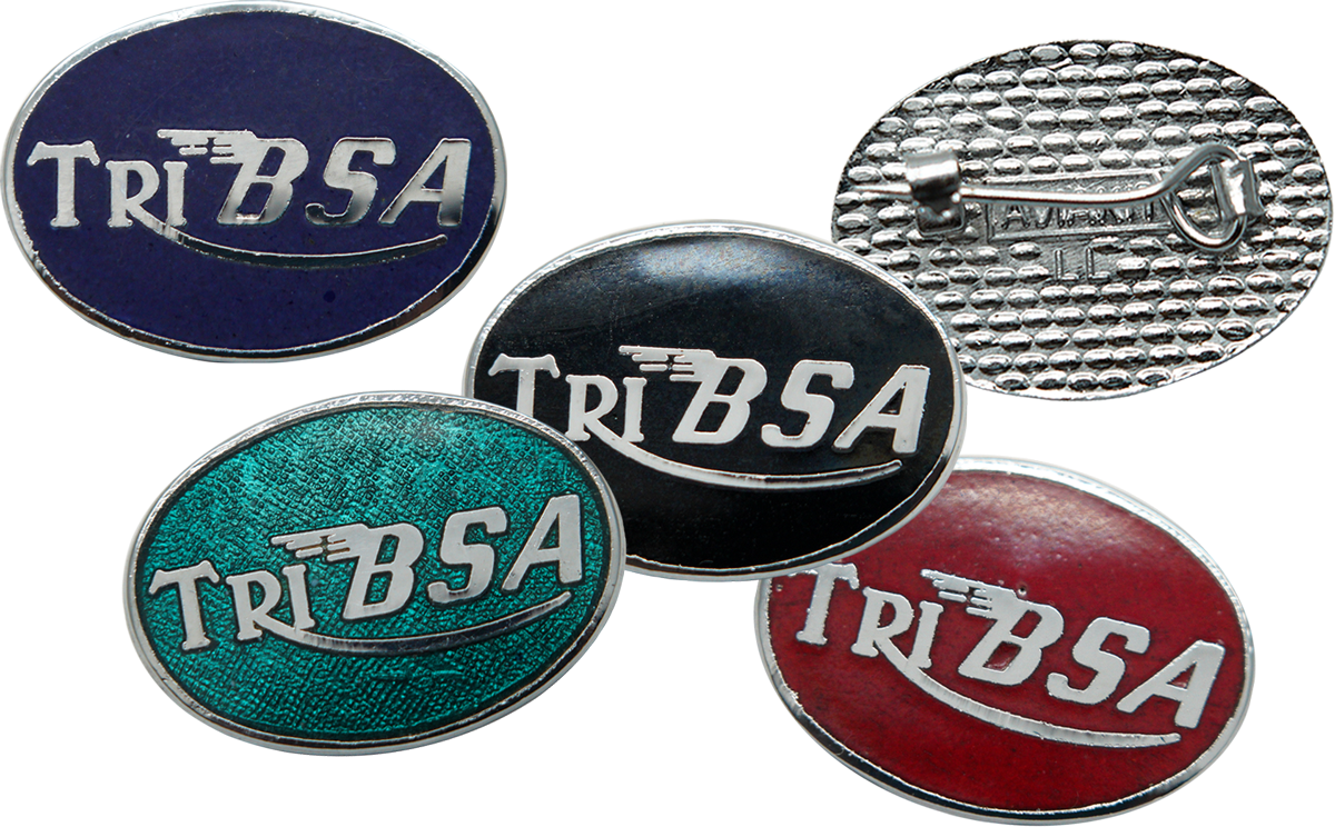 Tri BSA Oval Badge 70-73