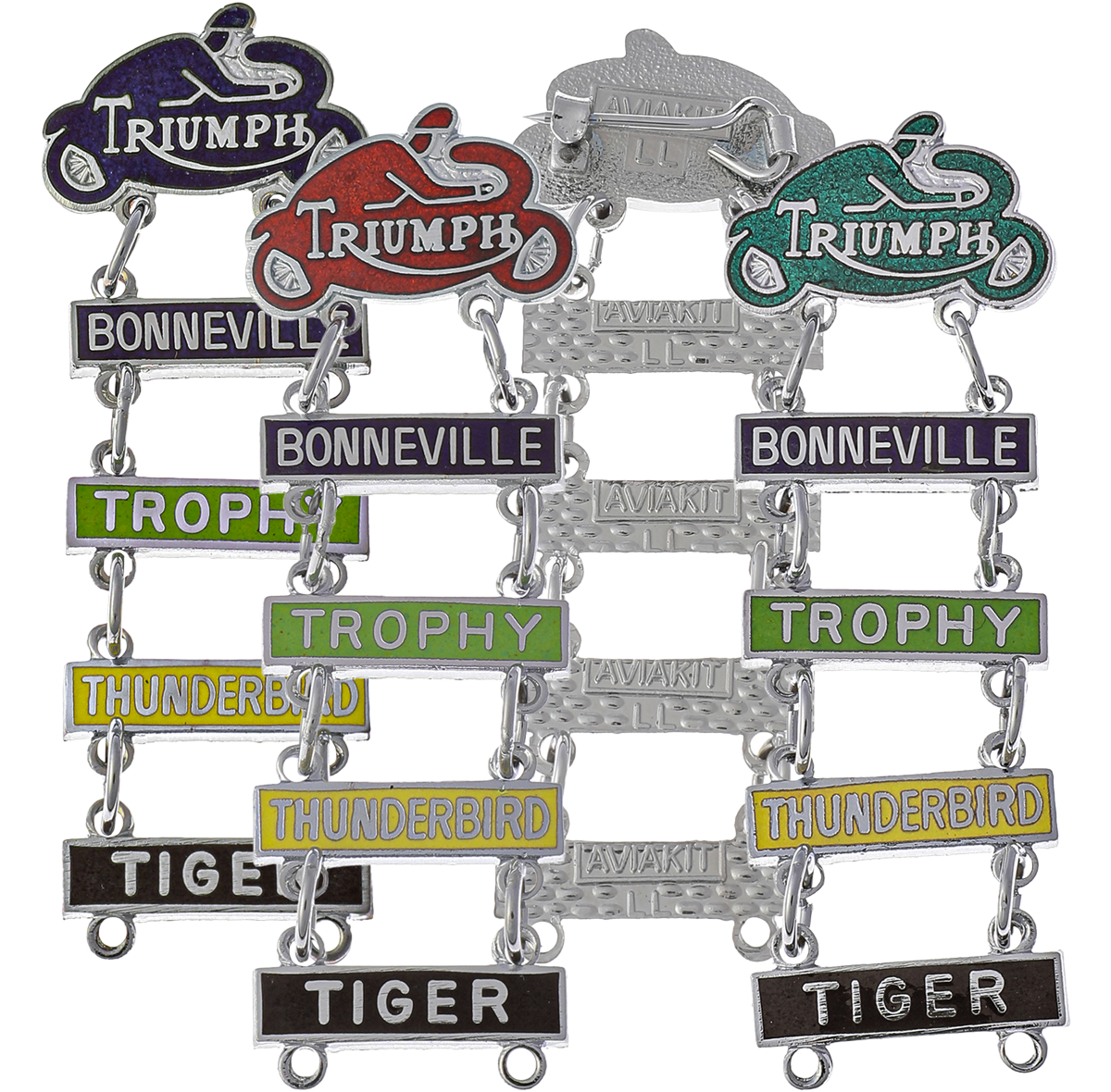 Triumph Bar Badge