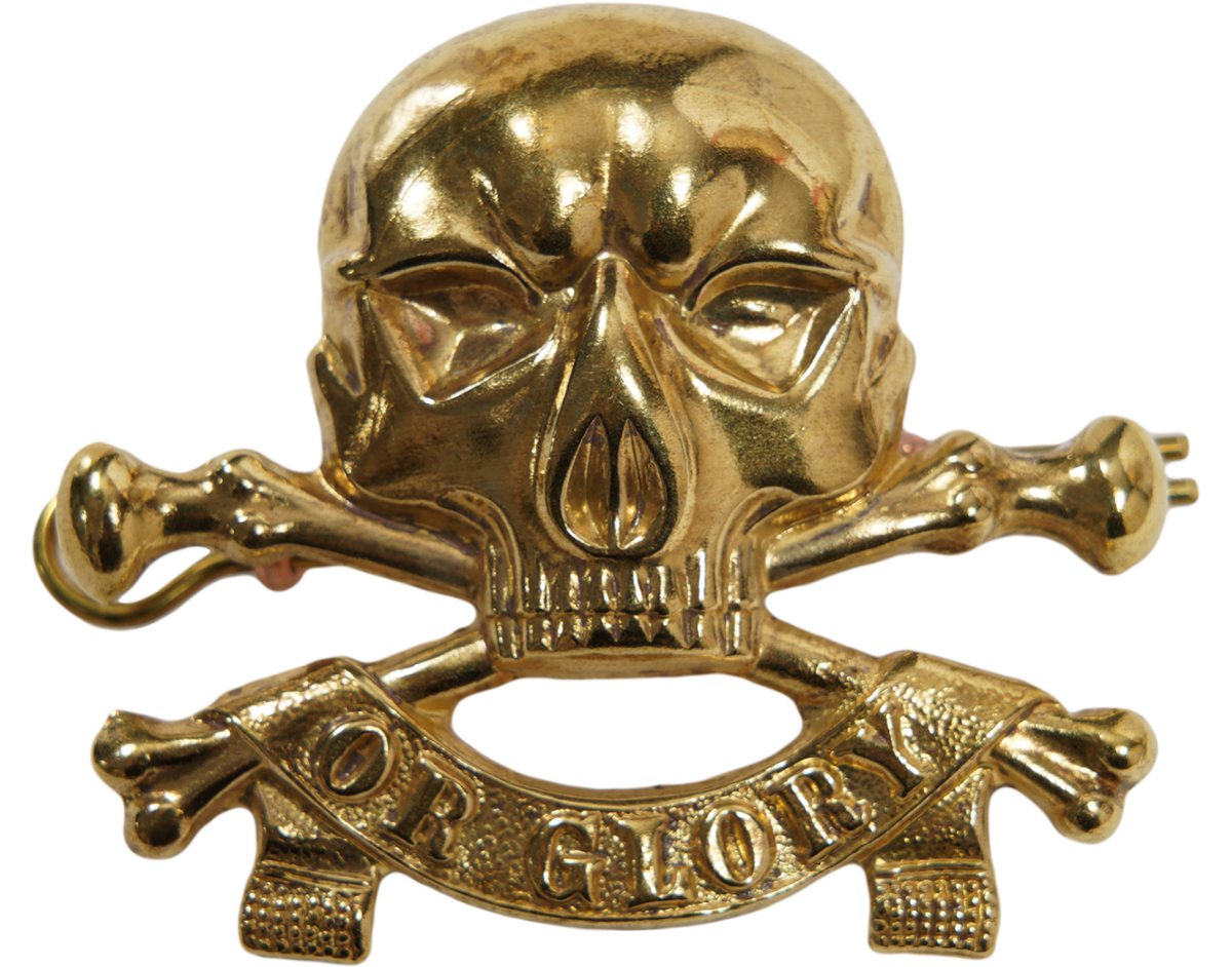 Death or Glory Badge Gold 110